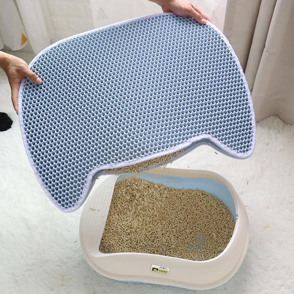 cat beds & furniture eva double-layer litter mat for box splash-proof pad sand board foot rubbing filter kitten toilet
cat beds & furniture eva double-layer litter mat for box splash-proof pad sand board foot rubbing filter kitten toilet