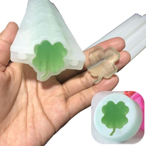 craft tools four-leaf clover tube mold column silicone embed soap mould for mouse cake diy make decoration 56*37.5*320mm
craft tools four-leaf clover tube mold column silicone embed soap mould for mouse cake diy make decoration 56*37.5*320mm