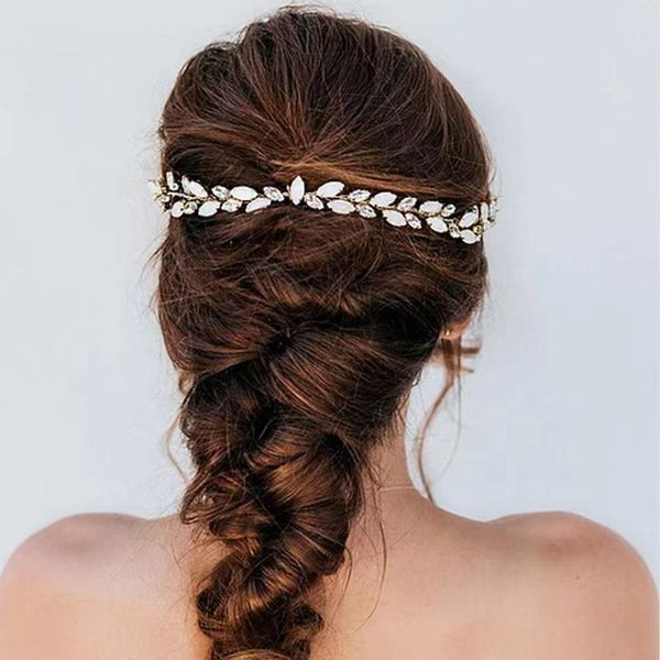 hair clips & barrettes elegant bridal accessories leaves rhinestone crystal headband women bride head chain crown headpiece headdress jewelr, Golden;silver
hair clips & barrettes elegant bridal accessories leaves rhinestone crystal headband women bride head chain crown headpiece headdress jewelr, Golden;silver