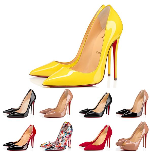 2021 louboutin christian red bottoms designer shoes cl high heels 8 12cm graffiti so kate womens ladies dress part wedding genuine leathe, Black
2021 louboutin christian red bottoms designer shoes cl high heels 8 12cm graffiti so kate womens ladies dress part wedding genuine leathe, Black