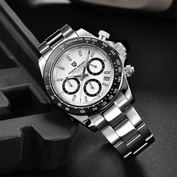 wristwatches pagani design men's watch 40mm sports chronograph vk63 quartz sapphire crystal 100m waterproof business wristwatch relogio, Slivery;brown
wristwatches pagani design men's watch 40mm sports chronograph vk63 quartz sapphire crystal 100m waterproof business wristwatch relogio, Slivery;brown