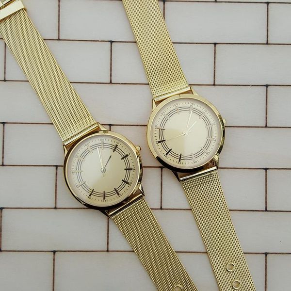 wristwatches ladies watch 2021 gold mesh band quartz slim watchband breathable women dress casual, Slivery;brown
wristwatches ladies watch 2021 gold mesh band quartz slim watchband breathable women dress casual, Slivery;brown