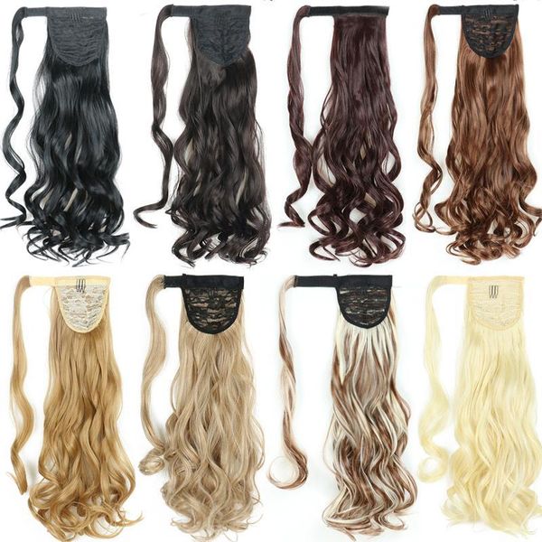 wigs lisihair long wavy clip in ponytail hair wrap around fake pony tail hairpiece for women, Black
wigs lisihair long wavy clip in ponytail hair wrap around fake pony tail hairpiece for women, Black