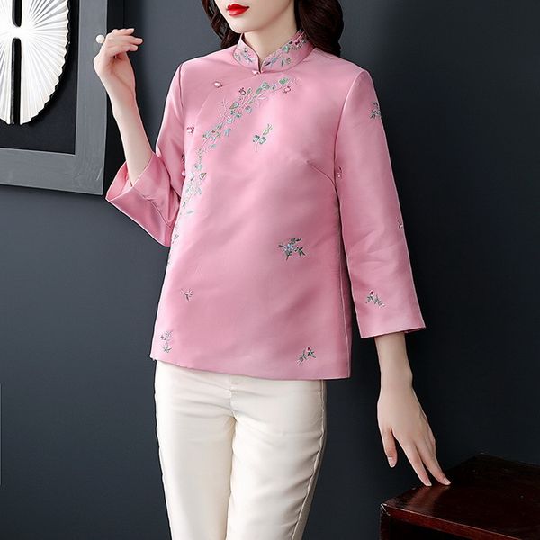 jackets fashion plus size women luxurious embroidery floral long sleeve zipper female vintage coat jacket 4xl, Black;brown
jackets fashion plus size women luxurious embroidery floral long sleeve zipper female vintage coat jacket 4xl, Black;brown