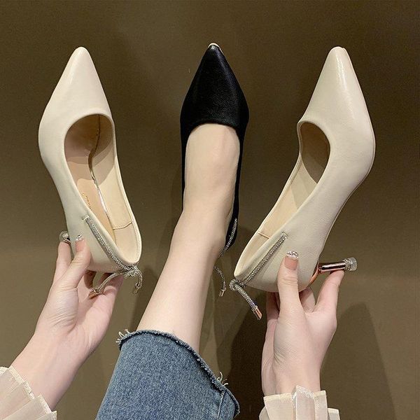 dress shoes summer women pumps cute pointed toe slip on stiletto heels ladies vogue pu leather high heel shoe woman tacones mujer nice, Black
dress shoes summer women pumps cute pointed toe slip on stiletto heels ladies vogue pu leather high heel shoe woman tacones mujer nice, Black