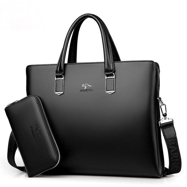 briefcases men's tote bag pu leather briefcase male lapbags for men large handbags computer business shoulder messenger
briefcases men's tote bag pu leather briefcase male lapbags for men large handbags computer business shoulder messenger