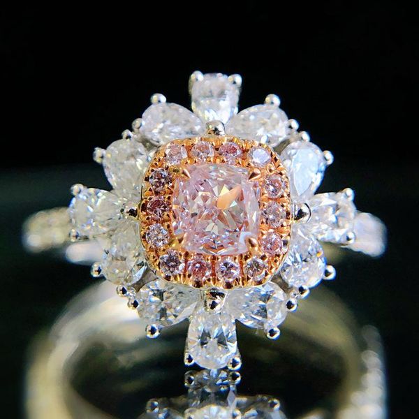 wedding rings exquisite flower for women 2021 korean luxury 925 sterling silver jewelry inlay pink cubic zircon valentine's day gift, Slivery;golden
wedding rings exquisite flower for women 2021 korean luxury 925 sterling silver jewelry inlay pink cubic zircon valentine's day gift, Slivery;golden
