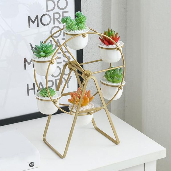 vases stand deskliving room bracket support iron art bedroom flower pot rack mini succulent plants holder home decor ferris wheel
vases stand deskliving room bracket support iron art bedroom flower pot rack mini succulent plants holder home decor ferris wheel