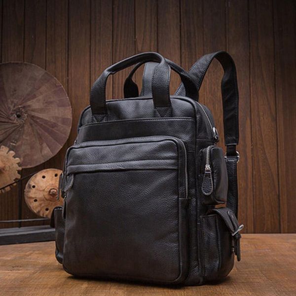 backpack handmade leather men's bags backpacks cowhide handbags shoulder business travel big fashion
backpack handmade leather men's bags backpacks cowhide handbags shoulder business travel big fashion