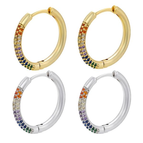 hoop & huggie zhukou 2021 small earring gold/silver color round rainbow crystal earrings for women jewelry wholesale ve374, Golden;silver
hoop & huggie zhukou 2021 small earring gold/silver color round rainbow crystal earrings for women jewelry wholesale ve374, Golden;silver