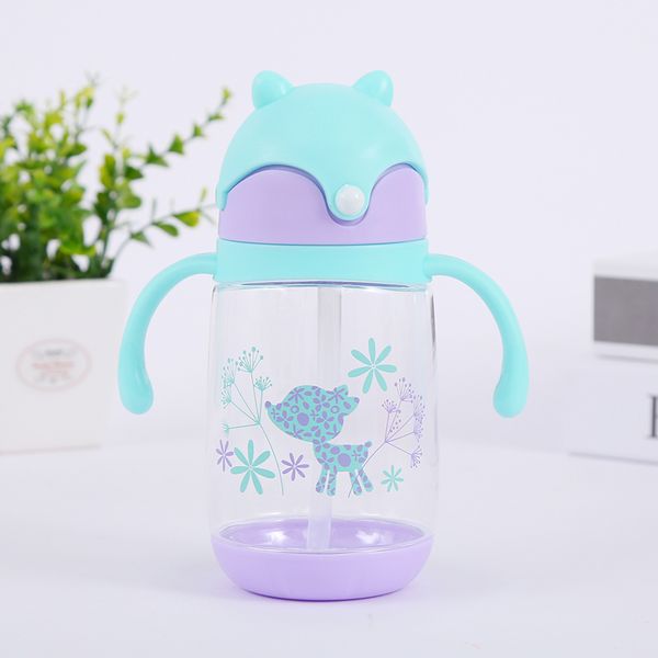 learn feeding drinking water straw handle bottle sippy training cup baby feeding cup 260ml
learn feeding drinking water straw handle bottle sippy training cup baby feeding cup 260ml