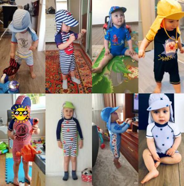 children's swimsuit wear boys dinosaur uv baby bathing suit boy kids one piece swimming toddler swimsuits bath clothes, Black
children's swimsuit wear boys dinosaur uv baby bathing suit boy kids one piece swimming toddler swimsuits bath clothes, Black