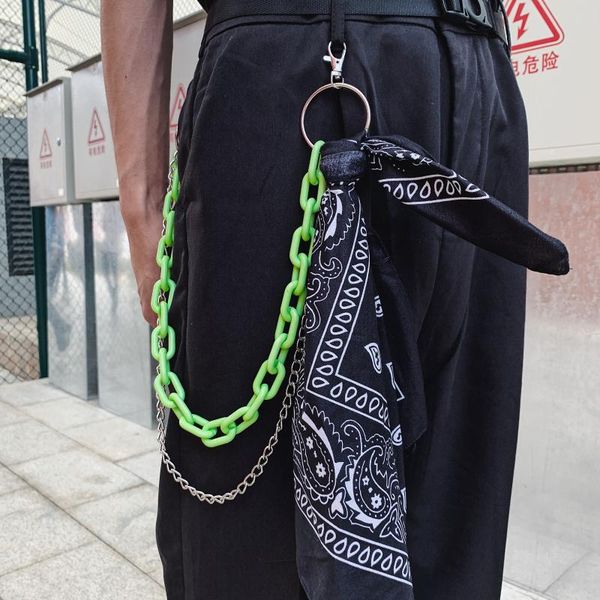 belts fluorescent green plastic acrylic resin chain cashew flower pants hanging tidal wave trend punk hip-hop, Black;brown
belts fluorescent green plastic acrylic resin chain cashew flower pants hanging tidal wave trend punk hip-hop, Black;brown