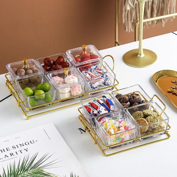 storage bottles & jars european-style glass snack tray frame candy box household dried fruit melon seeds nut
storage bottles & jars european-style glass snack tray frame candy box household dried fruit melon seeds nut