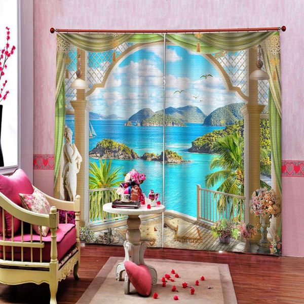 custom any size mordern modern window scenery 3d curtains seaside tree landscape curtain blackout home drapes decoration &
custom any size mordern modern window scenery 3d curtains seaside tree landscape curtain blackout home drapes decoration &