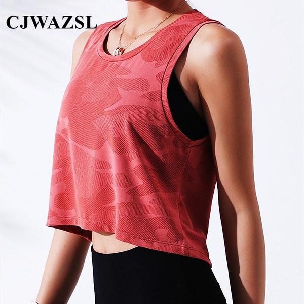 yoga outfit shirt women's camouflage running fitness vest short sleeveless knitted breathable exercise gym
yoga outfit shirt women's camouflage running fitness vest short sleeveless knitted breathable exercise gym
