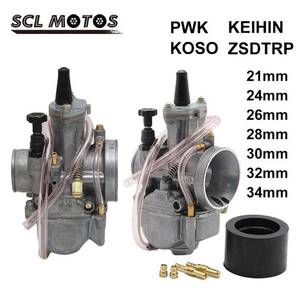 motorcycle fuel system scl motos 2t/4t engine keihin koso pwk 21 24 26 28 30 32 34 mm carburetor carburador parts with power jet
motorcycle fuel system scl motos 2t/4t engine keihin koso pwk 21 24 26 28 30 32 34 mm carburetor carburador parts with power jet
