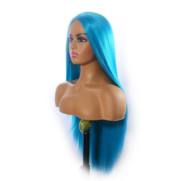 blue color synthetic hair wigs long straight middle part halloween cosplay daily heat resistant fiber for black women
blue color synthetic hair wigs long straight middle part halloween cosplay daily heat resistant fiber for black women