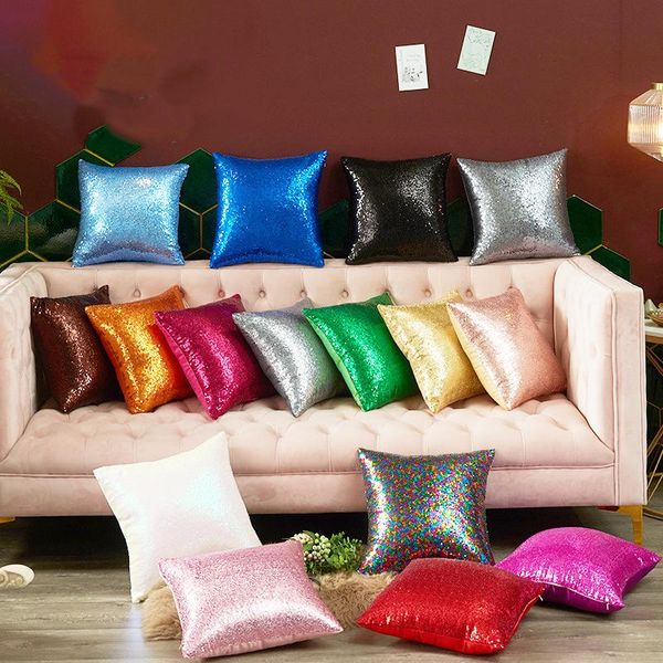 cushion/decorative pillow home decor solid glitter sequin throw case cushion cover decorative for sofa living room polyester pillowcase 40*4
cushion/decorative pillow home decor solid glitter sequin throw case cushion cover decorative for sofa living room polyester pillowcase 40*4