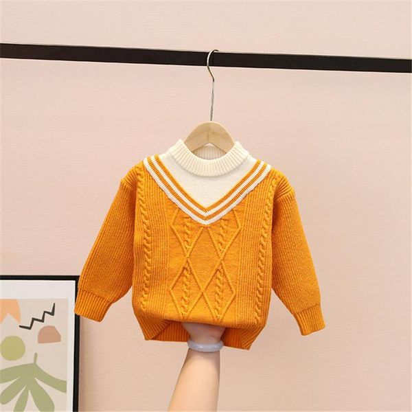 kids sweaters spring winter baby boys girls warm knitted bottoming thicken teenag children's clothes school pullover, Blue
kids sweaters spring winter baby boys girls warm knitted bottoming thicken teenag children's clothes school pullover, Blue
