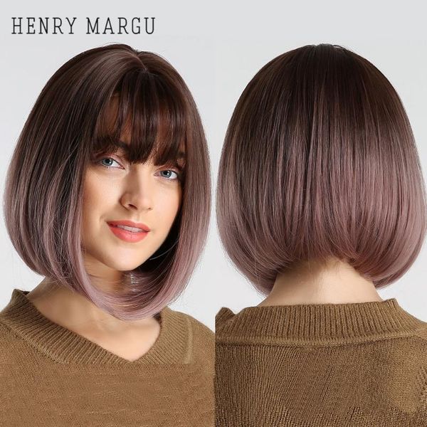 synthetic wigs henry margu female short bob with bangs ombre black brown purple wig lolita party cosplay daily high temperature
synthetic wigs henry margu female short bob with bangs ombre black brown purple wig lolita party cosplay daily high temperature