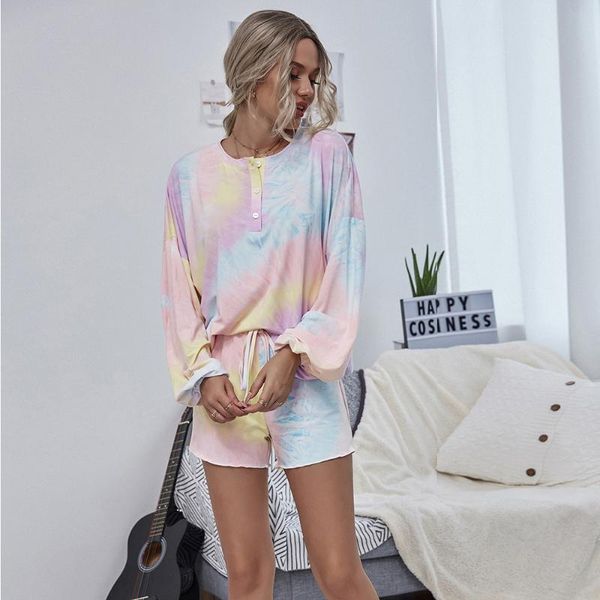 women's tracksuits casual loose multi-color print full sleeve home wear lady suit, Gray
women's tracksuits casual loose multi-color print full sleeve home wear lady suit, Gray