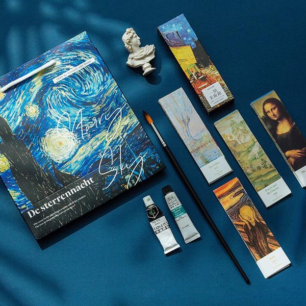 30pcs/lot the book paper bookmarks van gogh celebrity markers stationery decorative bookmark school supplies labels
30pcs/lot the book paper bookmarks van gogh celebrity markers stationery decorative bookmark school supplies labels