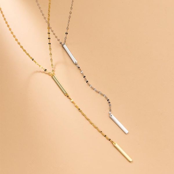 chains solid 925 sterling silver necklace for women y shaped bar choker teen girls fashion jewelry 2021 drop
chains solid 925 sterling silver necklace for women y shaped bar choker teen girls fashion jewelry 2021 drop