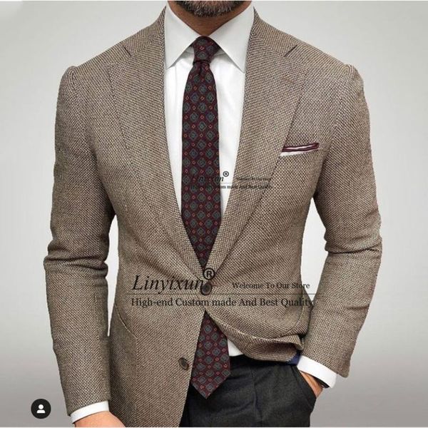 men's suits & blazers men tweed slim fit 2 piece set formal business blazer classic wedding groom tuxedo party prom jacket pants terno, White;black
men's suits & blazers men tweed slim fit 2 piece set formal business blazer classic wedding groom tuxedo party prom jacket pants terno, White;black