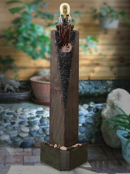 furniture accessories rockery flowing water large living room ground office fengshui wheel transfer scenery fountain curtain wall
furniture accessories rockery flowing water large living room ground office fengshui wheel transfer scenery fountain curtain wall