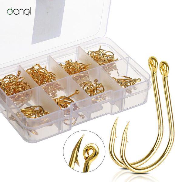 300pcs high carbon steel barbed fishing hook carp fishook jig tackle bait holder head fishhook hooks
300pcs high carbon steel barbed fishing hook carp fishook jig tackle bait holder head fishhook hooks