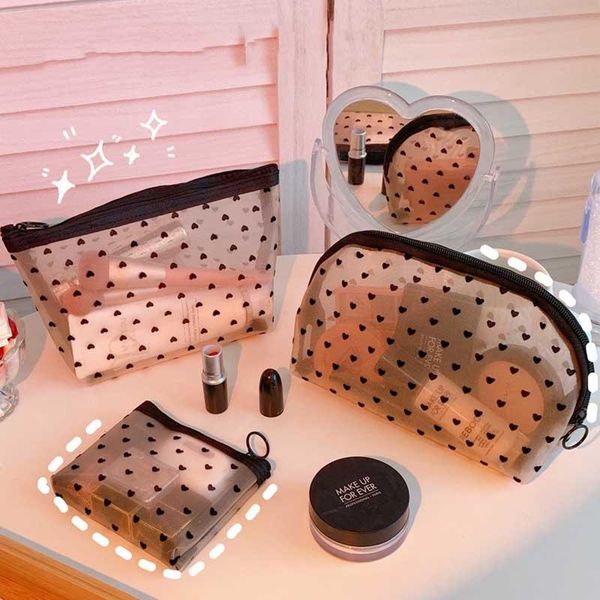 storage bags women's bag portable travel wash makeup elegant black hearts cosmetic skin care beauty coin stationery holders
storage bags women's bag portable travel wash makeup elegant black hearts cosmetic skin care beauty coin stationery holders