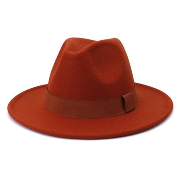 wide brim hats women men caps jazz solid ribbon band fedoras classic dress wedding khaki camel felted panama summer winter, Blue;gray
wide brim hats women men caps jazz solid ribbon band fedoras classic dress wedding khaki camel felted panama summer winter, Blue;gray