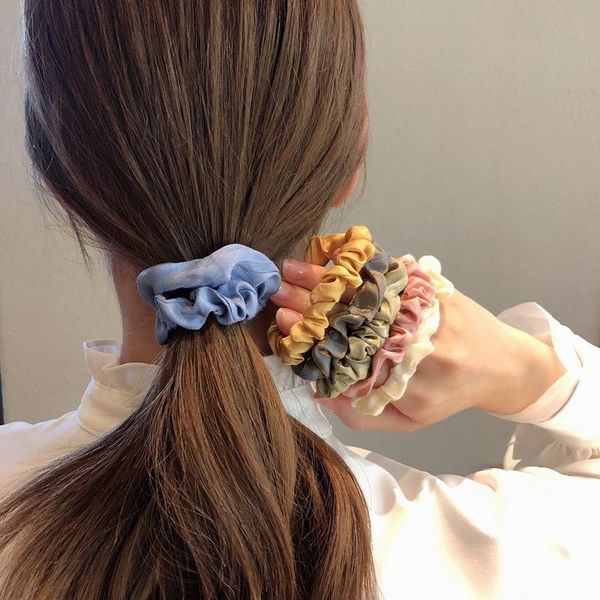 6pcs/set satin scrunchies women girls elastic rubber hairband gum tie headband hair ring rope ponytail holder accessories
6pcs/set satin scrunchies women girls elastic rubber hairband gum tie headband hair ring rope ponytail holder accessories