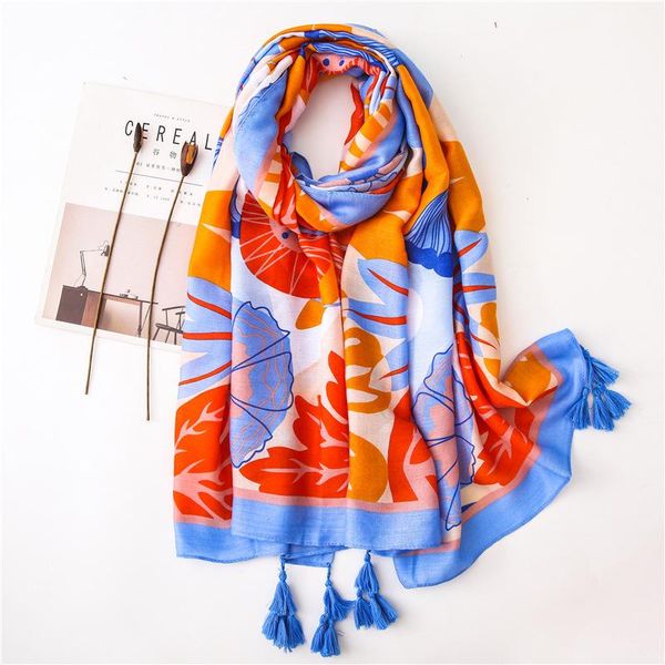 scarves women autumn fashion leaves floral viscose shawl scarf print long pashminas wrap sun protection summer soft brand 180*90cm, Blue;gray
scarves women autumn fashion leaves floral viscose shawl scarf print long pashminas wrap sun protection summer soft brand 180*90cm, Blue;gray