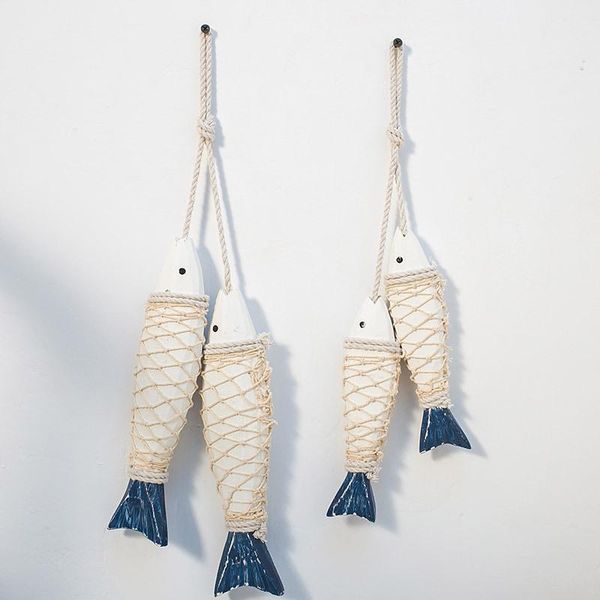 decorative objects & figurines 2pcs natural wood fish wall decoration handcraft mediterranean art coastal wooden hanging decor home
decorative objects & figurines 2pcs natural wood fish wall decoration handcraft mediterranean art coastal wooden hanging decor home