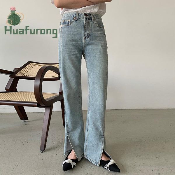women's pants & capris 2021 summer split jeans high-waisted and thin-hyun ya style wide-leg flared fashion trousers with buttons, Black;white
women's pants & capris 2021 summer split jeans high-waisted and thin-hyun ya style wide-leg flared fashion trousers with buttons, Black;white