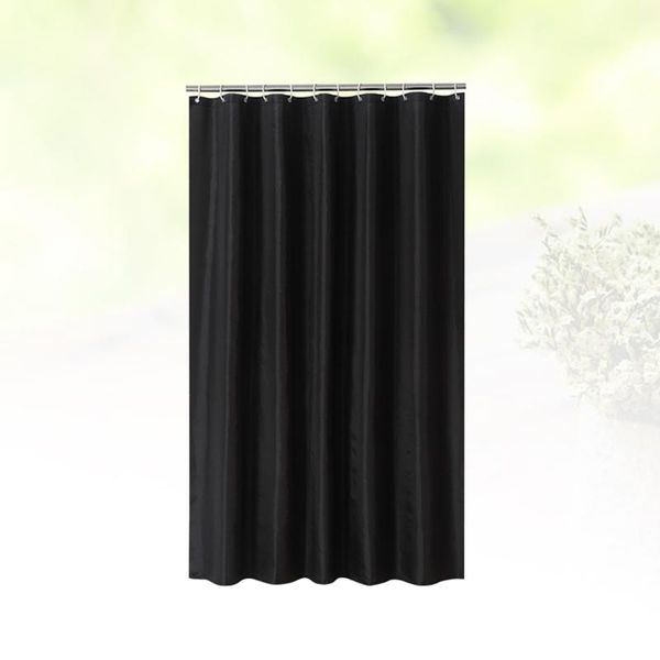 shower curtains 1pc color curtain black waterproof bathroom polyester moisture-proof partition with hook (120x180cm)
shower curtains 1pc color curtain black waterproof bathroom polyester moisture-proof partition with hook (120x180cm)