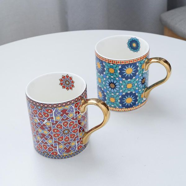 mugs 400ml quality ceramics water cup creative moroccan style ceramic mug nordic light luxury flower tea office coffee blue
mugs 400ml quality ceramics water cup creative moroccan style ceramic mug nordic light luxury flower tea office coffee blue