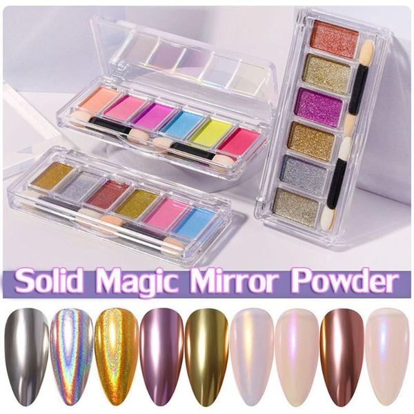 nail glitter 6 color/set mixed solid magic mirror powder aurora manicure diy art decoration tools, Silver;gold
nail glitter 6 color/set mixed solid magic mirror powder aurora manicure diy art decoration tools, Silver;gold