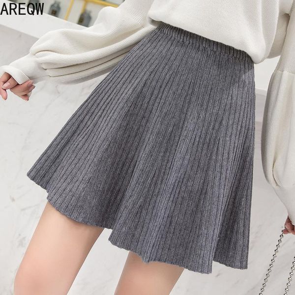 knitted skirt women's style for autumn and winter slim a- line short pleated ins super fire college skirts, Black
knitted skirt women's style for autumn and winter slim a- line short pleated ins super fire college skirts, Black
