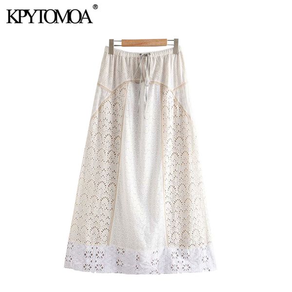 women chic fashion cutwork embroidery midi skirt vintage high elastic waist with lining female skirts mujer 210416, Black
women chic fashion cutwork embroidery midi skirt vintage high elastic waist with lining female skirts mujer 210416, Black