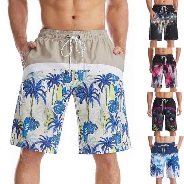 men's shorts plus size m-4xl swim trunks colorful printed beach board loose pockets bandage cotton casual pajamas pants, White;black
men's shorts plus size m-4xl swim trunks colorful printed beach board loose pockets bandage cotton casual pajamas pants, White;black