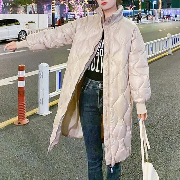 women's jackets glossy down padded mid-length small stand-up warmth loose cotton collar color winte e1o3, Black;brown
women's jackets glossy down padded mid-length small stand-up warmth loose cotton collar color winte e1o3, Black;brown
