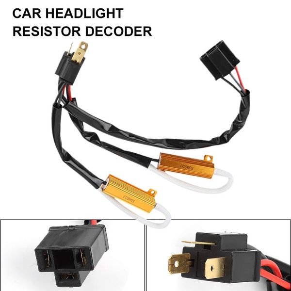 car headlights 50w h4/9003 hid load resistor error canceller led decoder canbus wiring dual-relays h/l beam resistors
car headlights 50w h4/9003 hid load resistor error canceller led decoder canbus wiring dual-relays h/l beam resistors