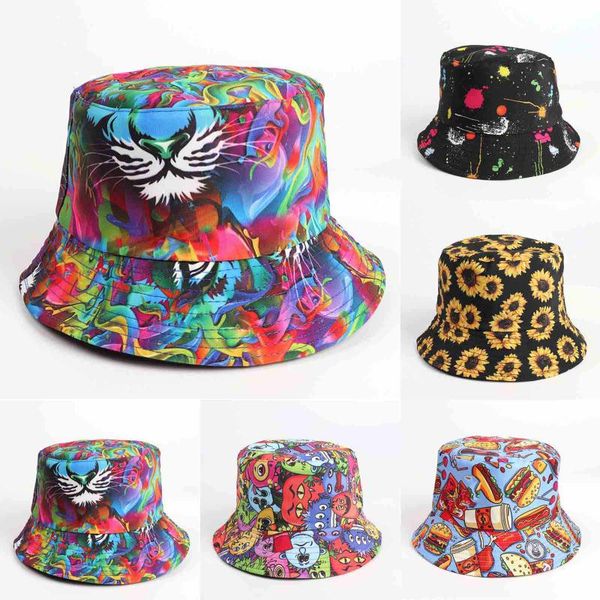 wide brim hats fashion bucket hat women men summer outdoor printing pattern fisherman sun cap casquette femme, Blue;gray
wide brim hats fashion bucket hat women men summer outdoor printing pattern fisherman sun cap casquette femme, Blue;gray