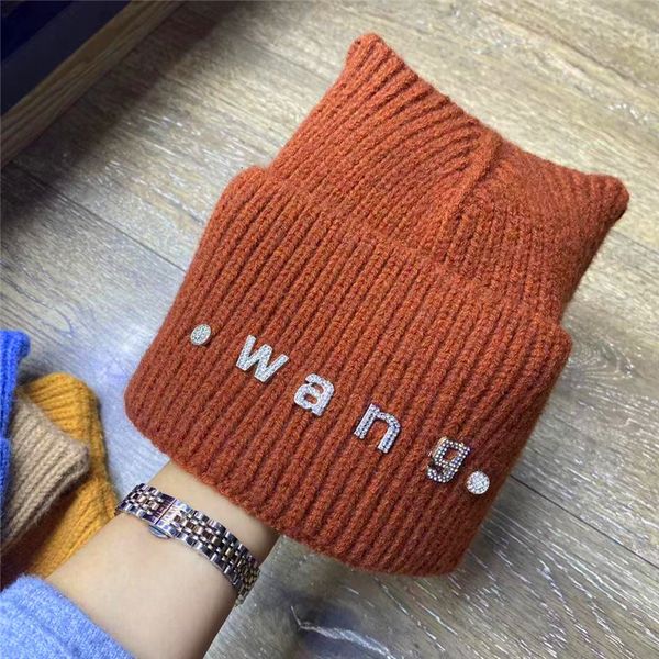 knitted women's rhinestone letter autumn and winter warm ear protection landlord casual versatile wool hat, Yellow
knitted women's rhinestone letter autumn and winter warm ear protection landlord casual versatile wool hat, Yellow
