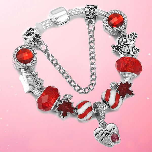 charm bracelets christmas selling crystal pendant diy beaded bracelet cross-border source original handmade women's, Golden;silver
charm bracelets christmas selling crystal pendant diy beaded bracelet cross-border source original handmade women's, Golden;silver
