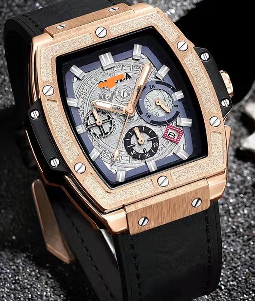 popular automatic mechanical watch men's fashion wine barrel multifunctional waterproof luminous men's, Slivery;brown
popular automatic mechanical watch men's fashion wine barrel multifunctional waterproof luminous men's, Slivery;brown