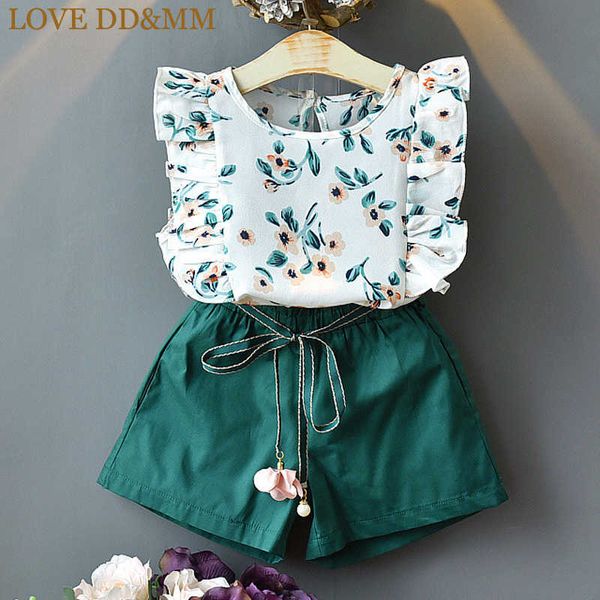 love dd&mm girls sets summer children's wear girls fashion lace print shirt + loose solid color shorts two-piece suit 210715, White
love dd&mm girls sets summer children's wear girls fashion lace print shirt + loose solid color shorts two-piece suit 210715, White